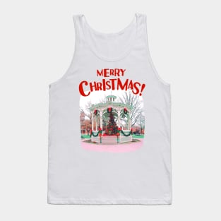 Merry Christmas - Christmas Tree - Gazebo Tank Top